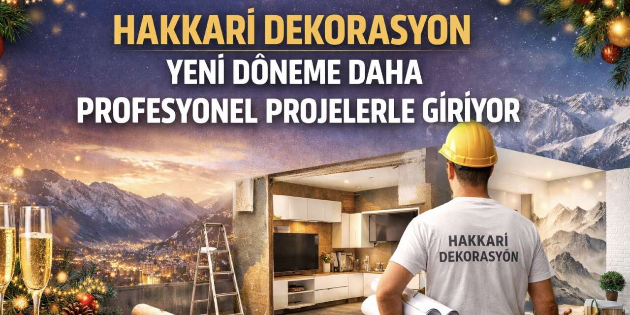 Hakkari Dekorasyon yeni döneme daha Profesyonel projelerle giriyor