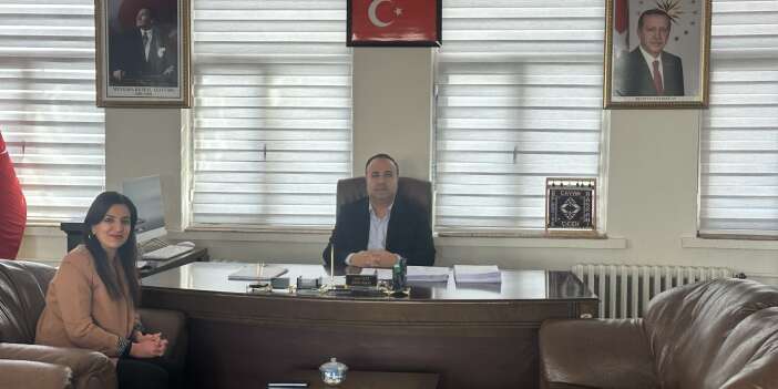 İlçe Nüfus Müdürü İzmir’ den Başkan Çiçek'e ziyaret