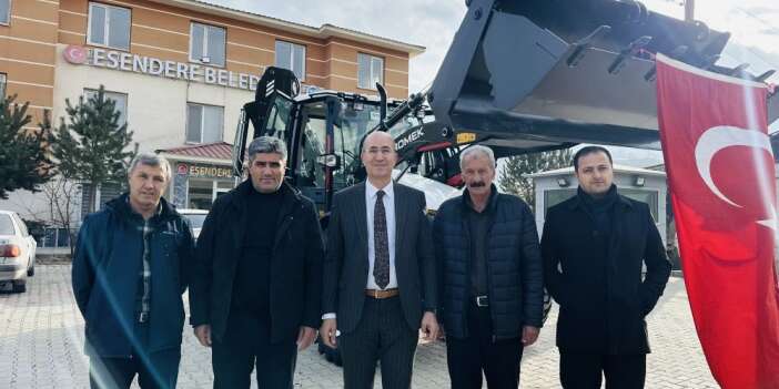 Esendere belediyesine yeni kazıcı