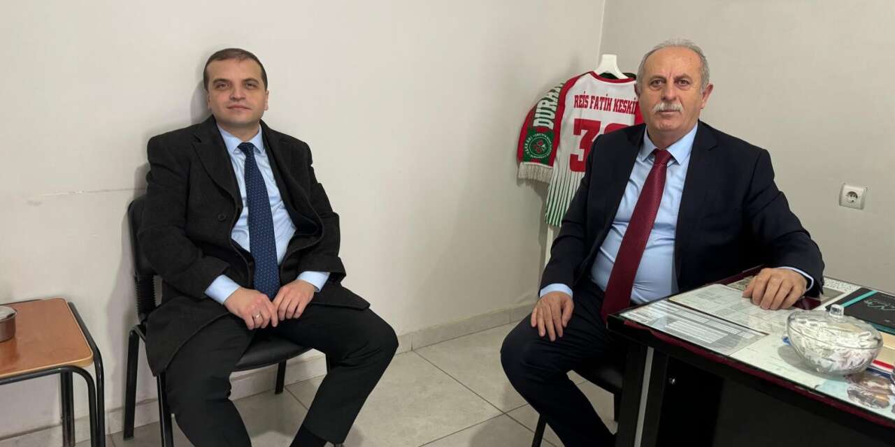 Başsavcı Hazinedaroğlun’dan Keskin’e ziyaret