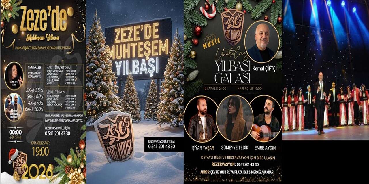 Zeze’s bıg house’ta yılbaşına özel unutulmaz gece