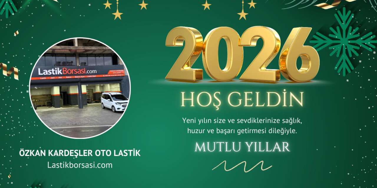Özkan Kardeşler Oto Lastikten Yeni Yıl Mesajı