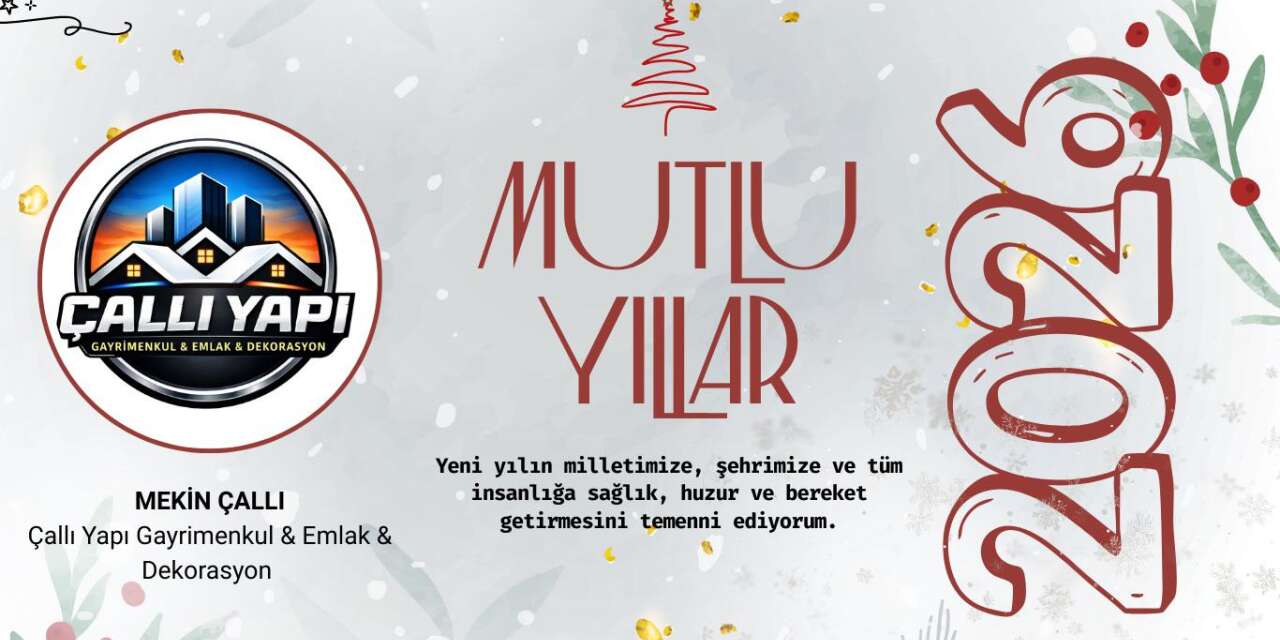 Çallı Yapı’dan Yeni Yıl Mesajı