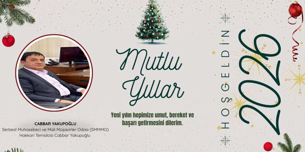 Yakupoğlun'dan yeni yıl mesajı