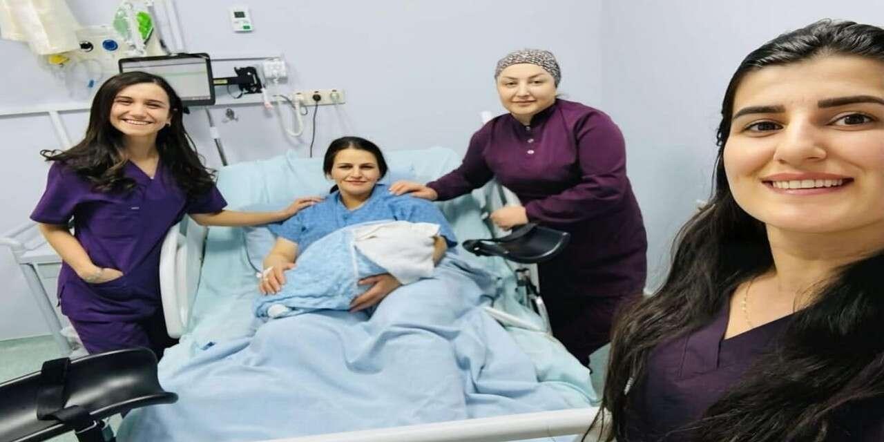 Hakkari'de yılın ilk bebeği dünyaya geldi