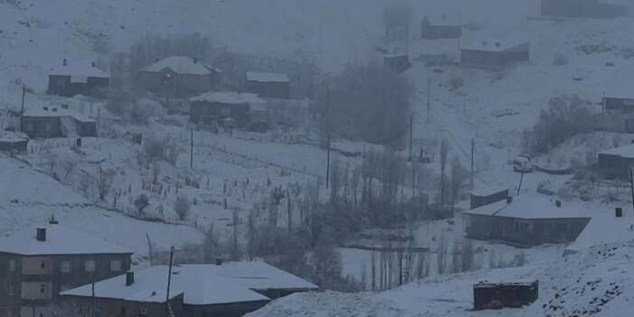 Hakkâri’de Çığ Felaketi: Hayvanlar Telef Oldu, Ev ve Ahırlar Zarar Gördü