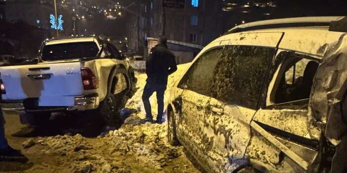 Hakkari'de trafik kazası