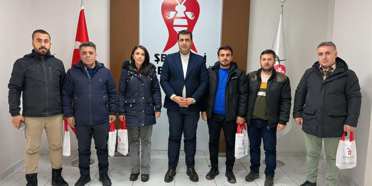 Başkan Şakar, gazetecilerle bir araya geldi