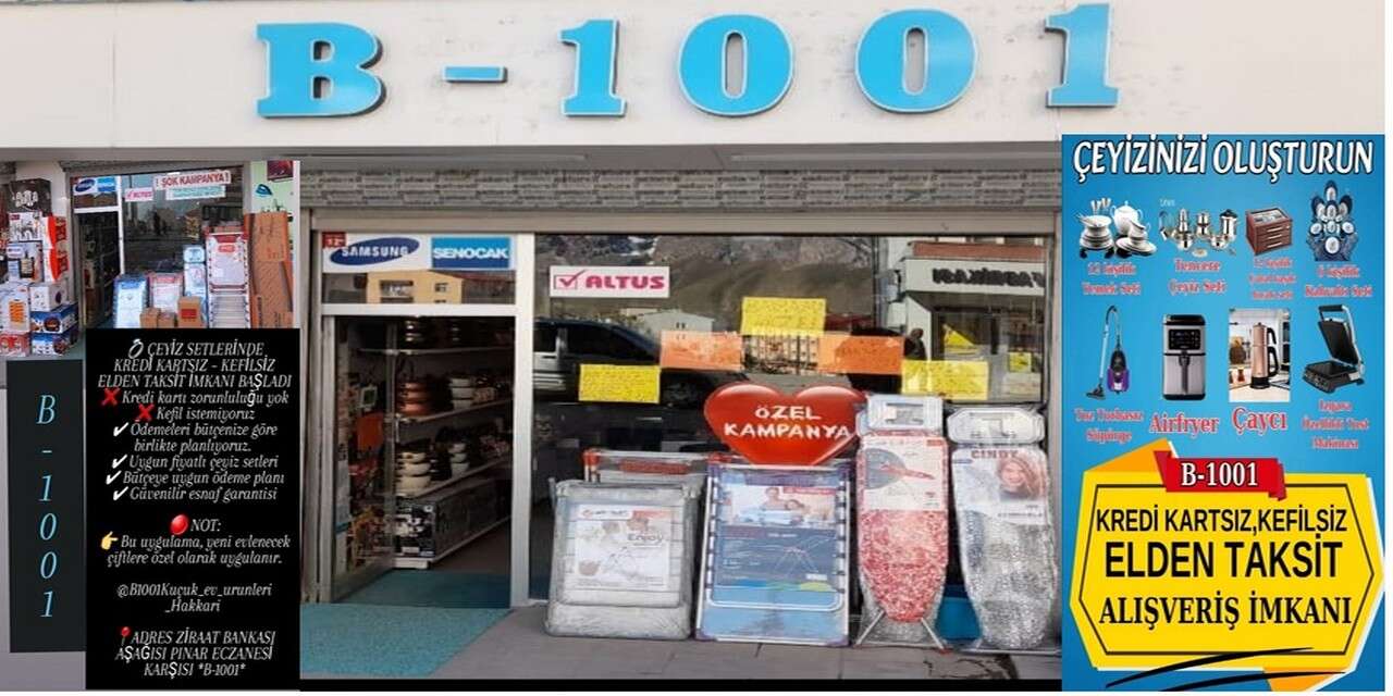 Çeyizini elden taksitle almak ister misin?