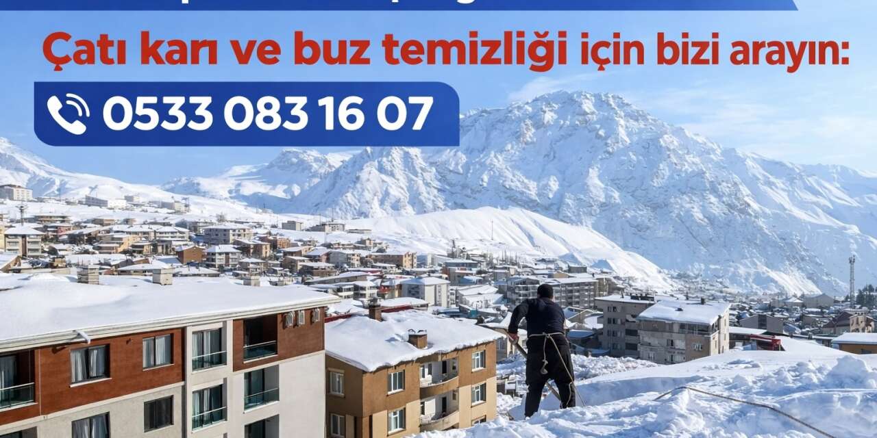 Hakkari’de gençler karla geçim mücadelesi veriyor