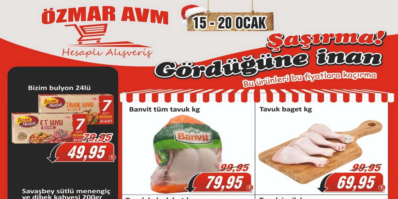 Özmar AVM'den Ocak ayı indirimi