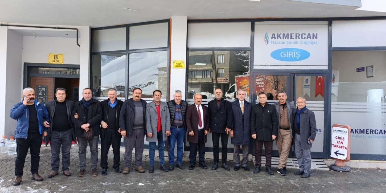 Hakkari’de muhtarlardan yüksek doğalgaz faturalarına tepki