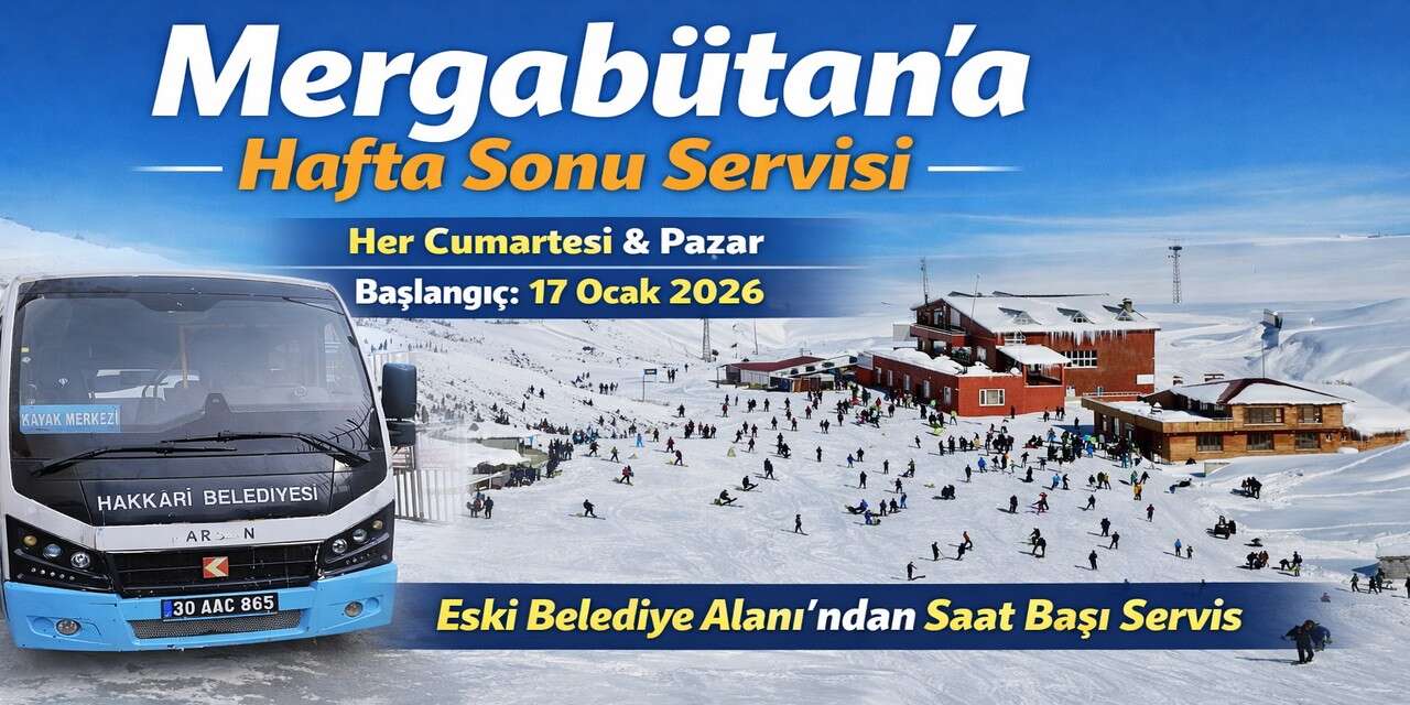 Mergabütan Kayak merkezi’ne hafta sonu toplu taşıma seferleri başlıyor