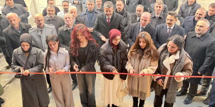 H. Sait Camii gençlik merkezi etüt salonu hizmete açıldı