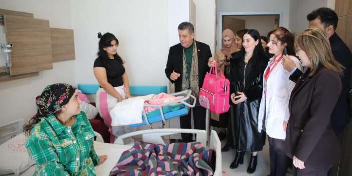 Yeni doğan bebeklere “Hoş Geldin” desteği