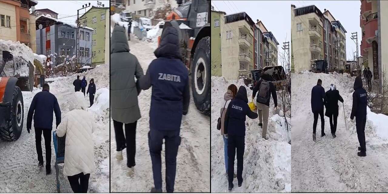 Zabıta sadece ceza kesen değil, vatandaşa şefkat eli uzatıyor