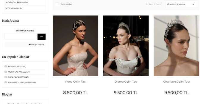 Gelin Tacı ile Masalsı Bir Başlangıç