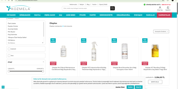 Kozmela ile Güzelliğin ve Sağlığın Güvenilir Adresine Hoş Geldiniz