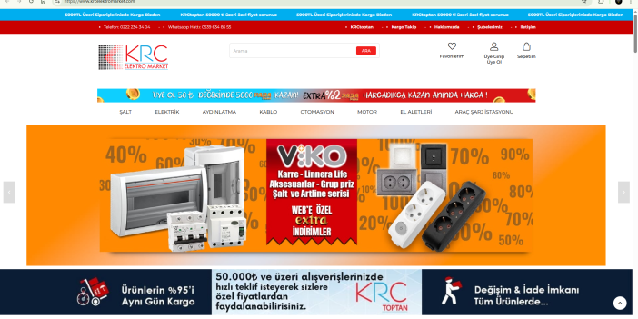 KRC Elektromarket: Elektrik Sektörünün Güvenilir Adresi