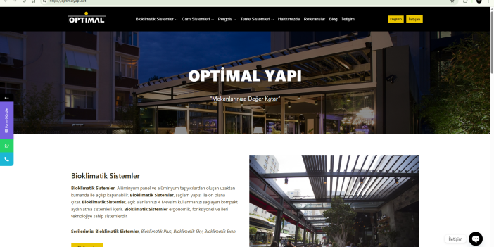 Optimal Yapı ile Dört Mevsim Yaşam Alanlarınızı Keşfedin