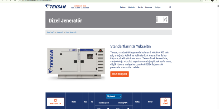 Teksan: Enerji Çözümlerinde Güven ve İnovasyonun Adresi