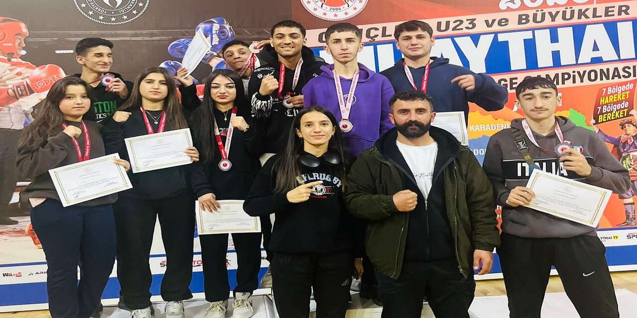 Hakkâri Muaythai Takımı Türkiye şampiyonası yolunda