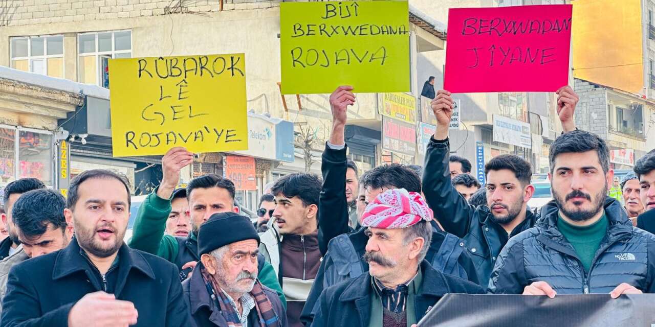 Derecik’ten Rojava’ya Dayanışma Mesajı