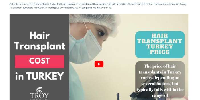 Türkiye’de Saç Ekim Fiyatlarını Belirleyen Unsurlar