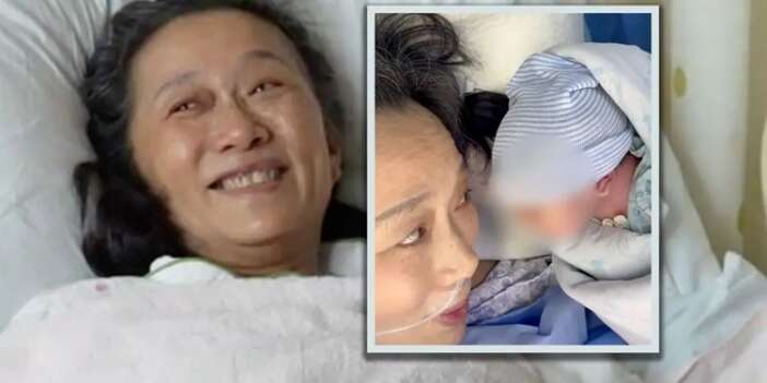 Çin’de 59 yaşındaki kadın doğum yaptı