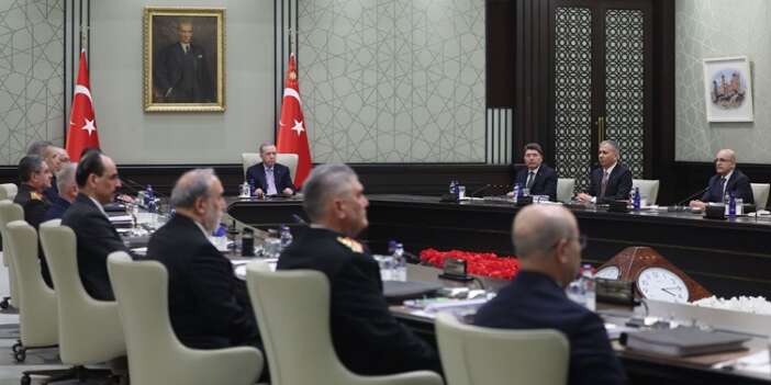 MGK toplantısı sonrası 9 maddelik bildiri