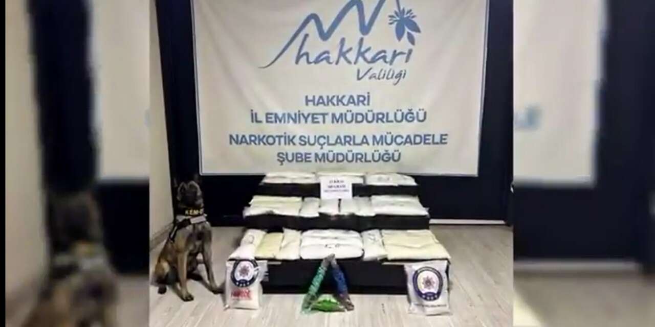 63 Kilo Metamfetamin Ele Geçirildi