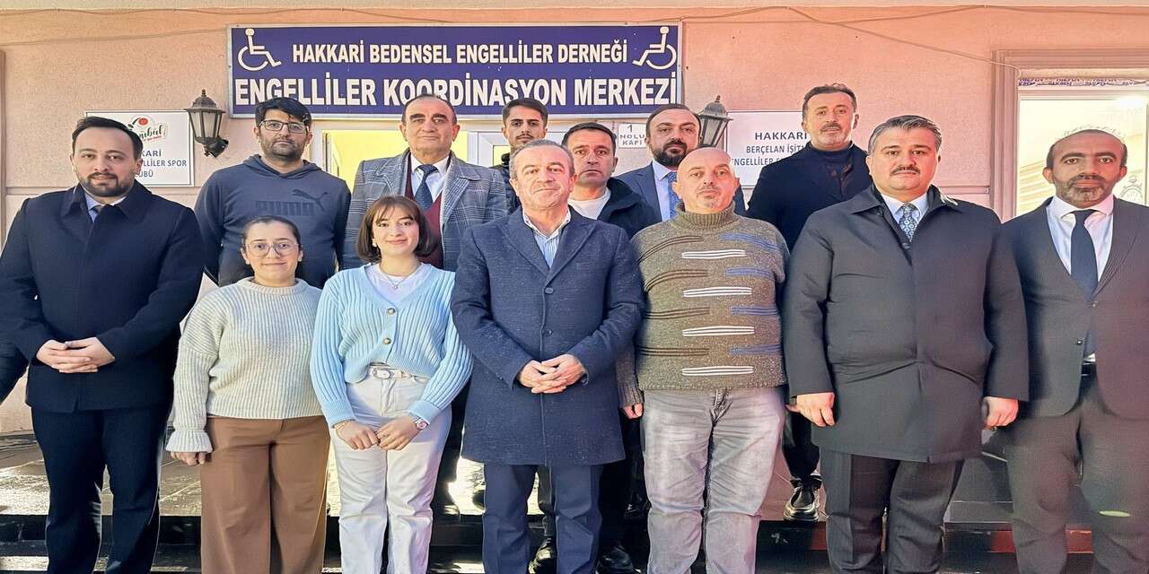 Başkan Kaya’dan Bedensel Engelliler Derneği’ne ziyaret