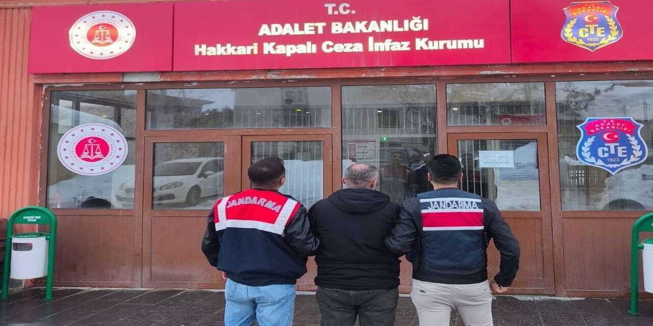 Hakkari’de 13 yıl kesinleşmiş cezası olan şahıs yakalandı