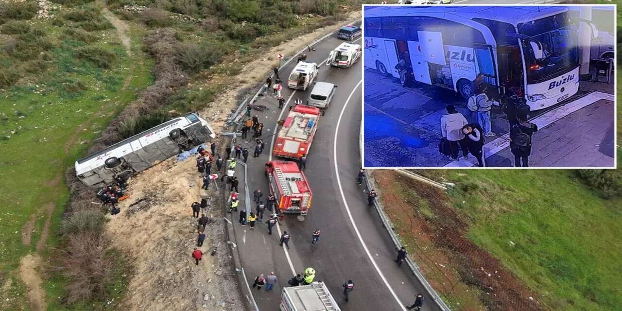 Görüntüler ortaya çıktı! Ölüm otobüsüne böyle binmişler