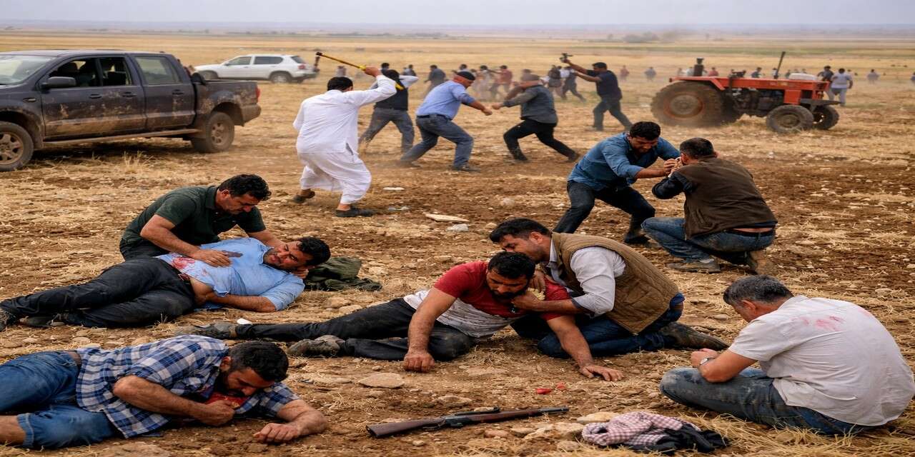 Şanlıurfa’da Arazi Kavgası Kanlı Bitti: 7 Yaralı