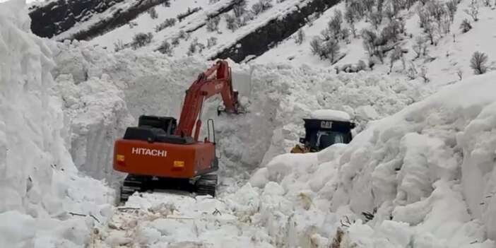 Beytüşşebap'ta çığ alarmı