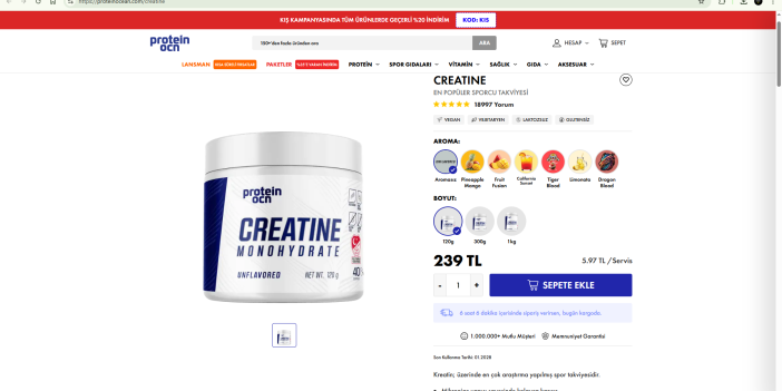 Kreatin Takviyesi Karşılaştırma ve Satın Alma Rehberi