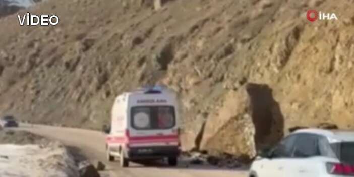 Van Karayolunda Korku Dolu Anlar