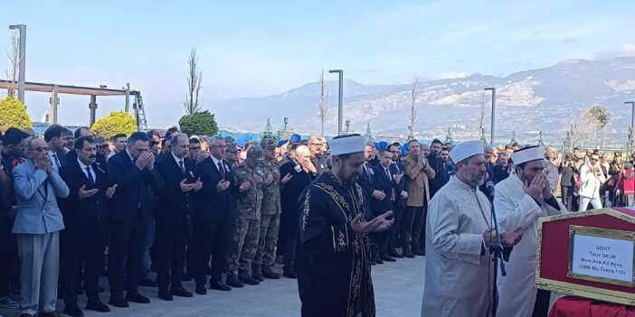 Şehit Astsubay Kıdemli Başçavuş son yolculuğuna uğurlandı