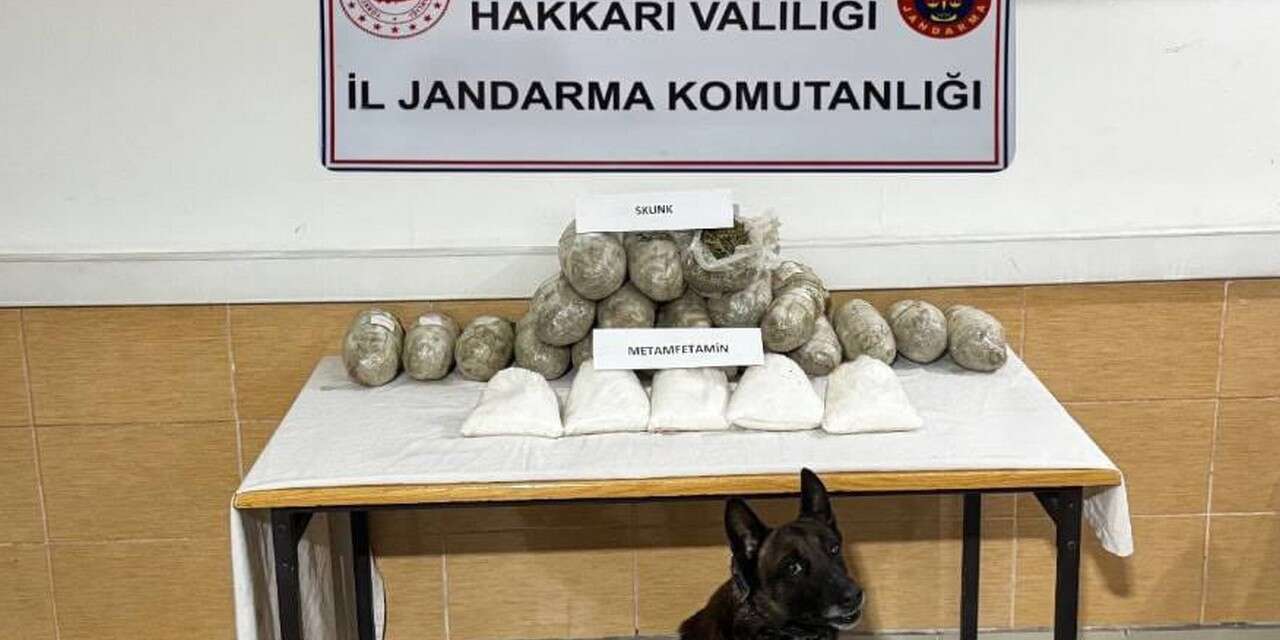 Hakkari’de Uyuşturucuya darbe
