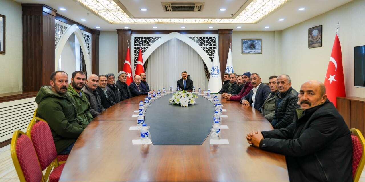 Çatalca Köyü’nün Talepleri Vali Çelik’e iletildi