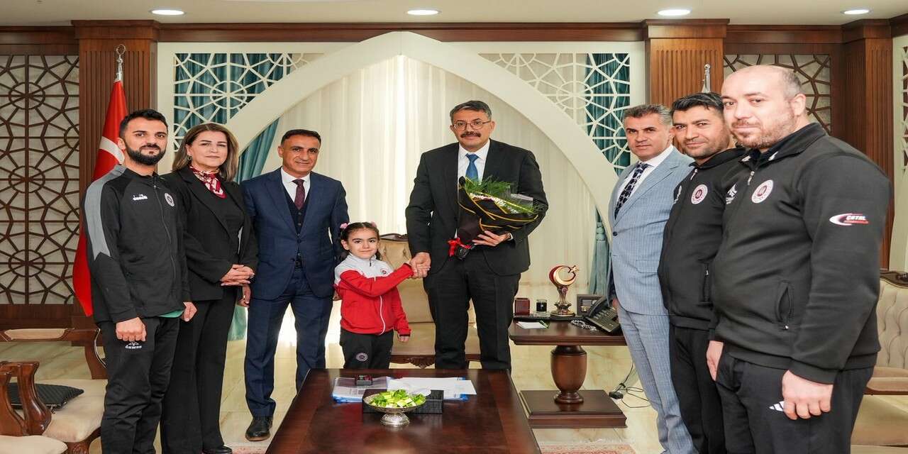 Sportif faaliyetler Kulübü'nden Vali Çelik’e ziyaret
