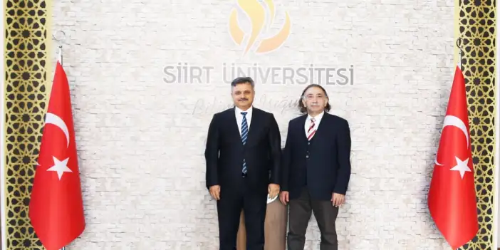 Rektör Gençcelep'ten  Siirt Üniversitesine ziyaret