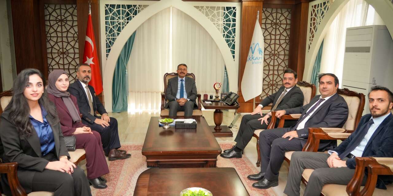Hakkâri Barosu’ndan Ali Vali Çelik’e ziyaret