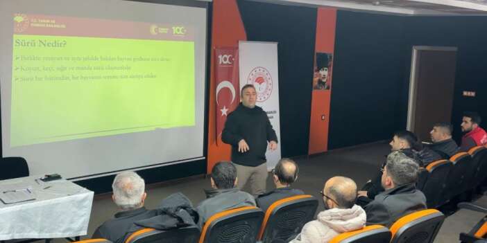 98 yetiştiriciye "sürü yönetimi" eğitimi verildi