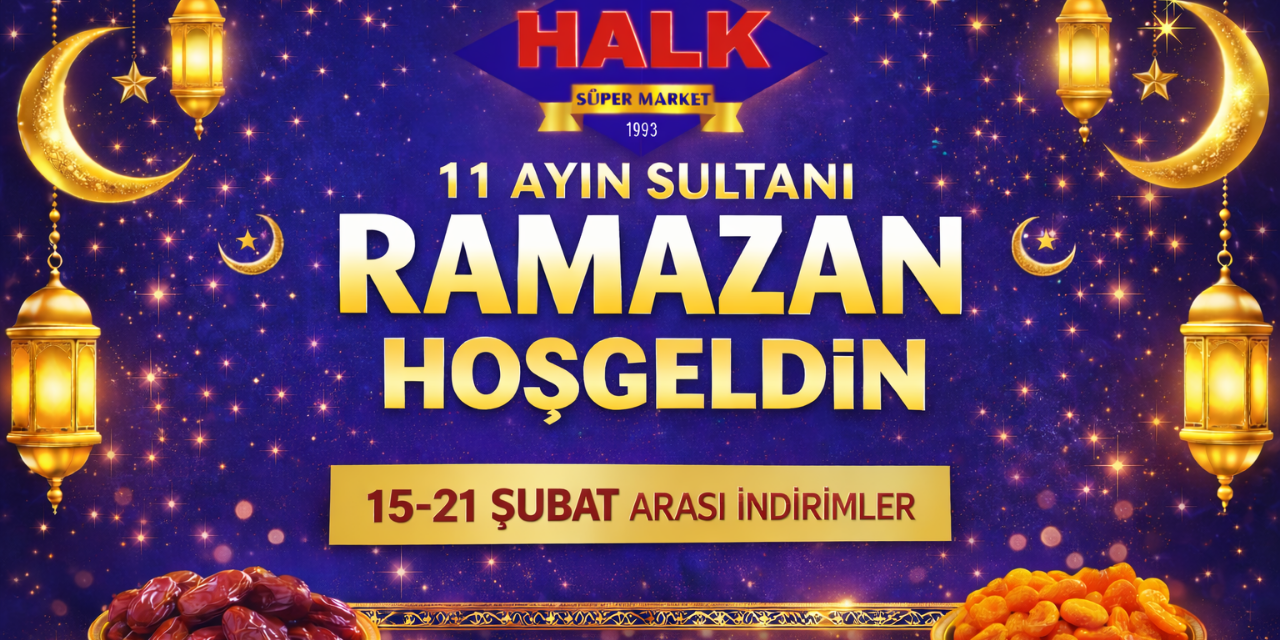 Halk Süper Market'ten Şubat Ayı İndirimi