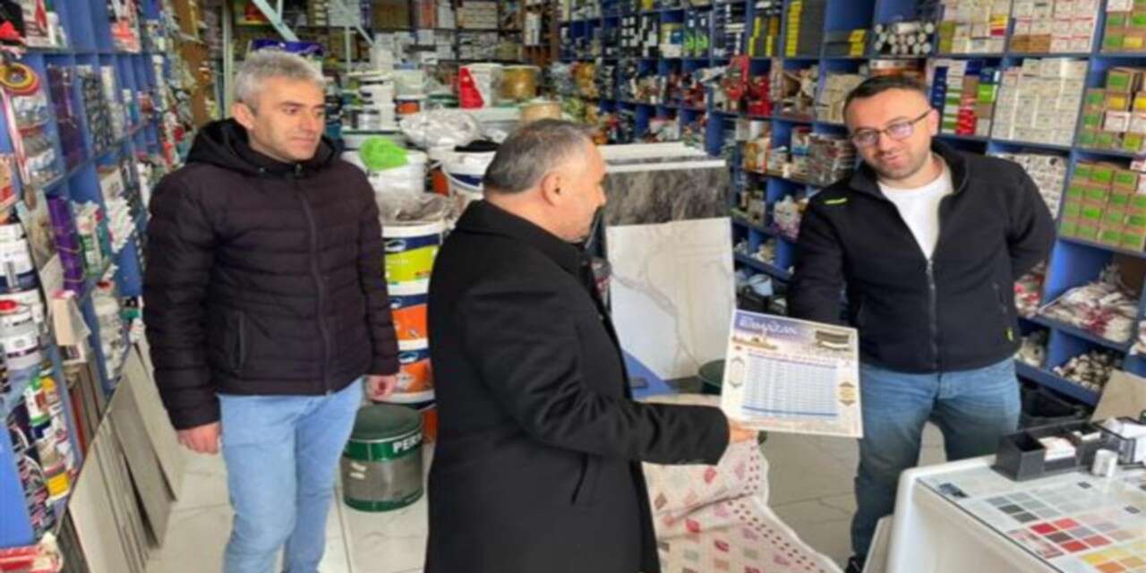 Müftü Okuş’tan esnafa ziyaret