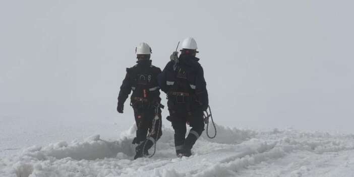Zorlu kış şartlarında elektrik mesaisi