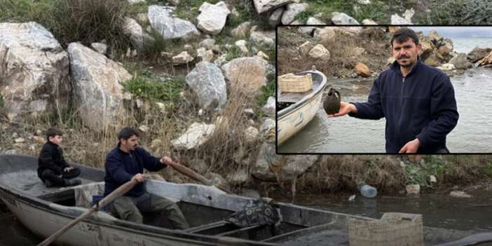 Bursa İznik’te Kuraklık Sonrası Tarihi Küp Bulundu