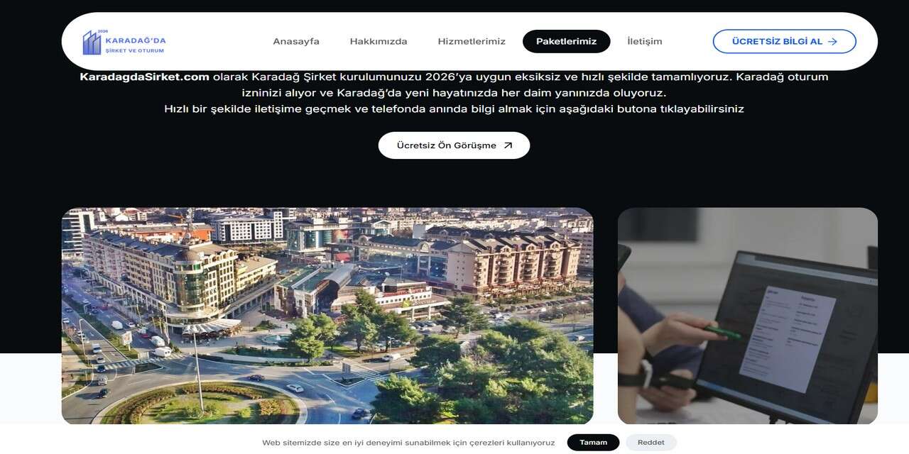 Karadağ Şirket Kurulumu Fiyatları 2026: Net Paketler, Güvenilir Hizmet